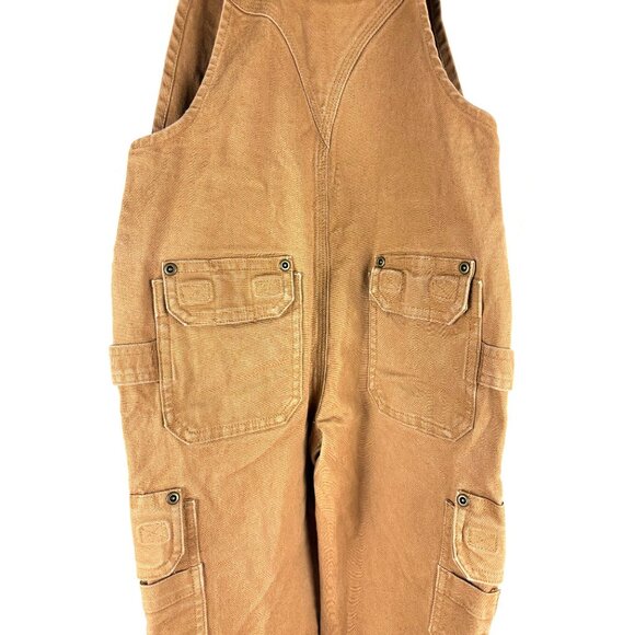 NWOT Kids' Cotton Canvas DuluthFlex Fire Hose Bib Overalls, Kids Size 7 - Picture 5 of 11